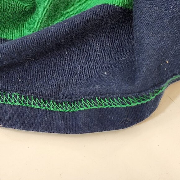 Chaps Est. 1978 Youth Hooded Block Stripe Long Sleeve Tee Size XL (18-20) Green - Picture 11 of 12